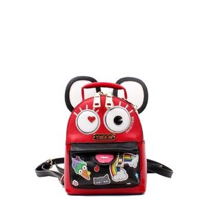 NICOLE LEE FUN STORY PRINT MINI BACKPACK